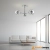 Lampa sufitowa chromowana szklana 3-punktowa 2209/3 z serii SOPHIA - Lampy Elem