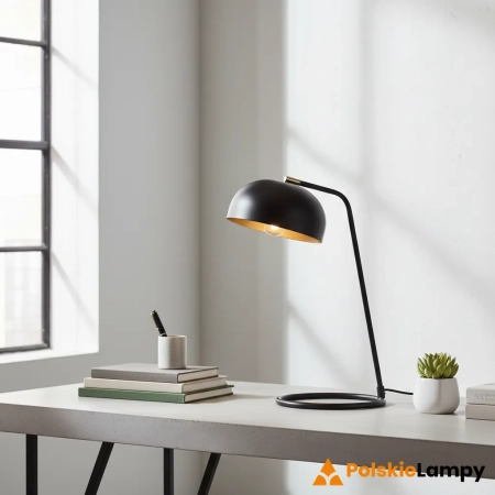 Lampa stołowa metalowa czarna 47cm 106336 z serii Brair New - Endon Lighting