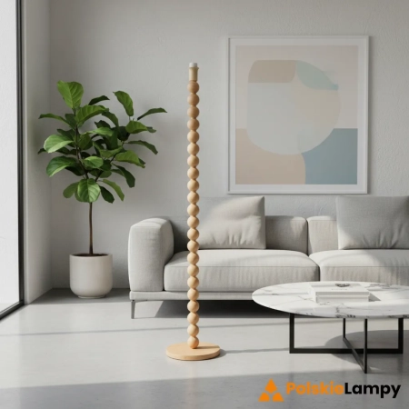 Podstawa lampy podłogowej bambusowa 134cm 107674 z serii Cane - Endon Lighting
