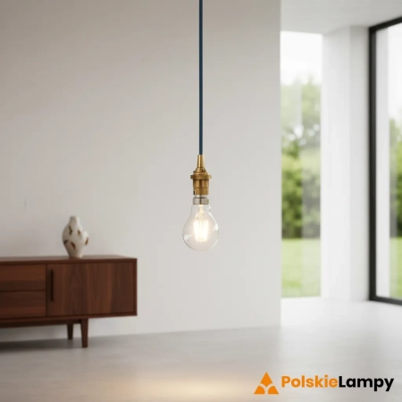 Lampa wisząca mosiężna minimalistyczna 111511 z serii Eltham - Endon Lighting