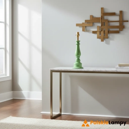 Podstawa lampy stołowej zielona metalowa 38cm 112164 z serii MYRTLE - Endon Lighting