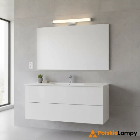 Kinkiet łazienkowy LED biały chromowany 60cm 76656 z serii Moda - Endon Lighting