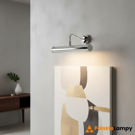 Kinkiet nadobrazowy metalowy chromowany 35cm PL350-E14-SWCH z serii Turner - Endon Lighting
