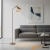 Lampa podłogowa metalowa brązowa regulowana 102895 z serii Cape - Endon Lighting