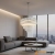 Lampa wisząca szklana kaskadowa 12-punktowa 104090 z serii Toulouse - Endon Lighting