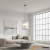 Lampa wisząca mosiężna szklana 4-punktowa 106711 z serii Lambeth Ribbed - Endon Lighting