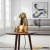 Lampa stołowa złota w kształcie psa 107364 z serii Labrador Puppy - Endon Lighting