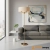 Lampa podłogowa mosiężna 3-punktowa z abażurem 110724 z serii Highclere - Endon Lighting