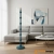 Podstawa lampy podłogowej niebieska drewniana 138cm 111605 z serii Carnaby - Endon Lighting