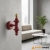 Kinkiet drewniany różowy z mosiężnym detalem 111622 z serii Carnaby - Endon Lighting