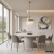 Lampa wisząca mosiężna szklana 1-punktowa 112572 z serii Marietta - Endon Lighting