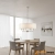 Lampa wisząca 6-punktowa biała z chromem 60179 z serii Nixon - Endon Lighting