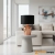 Lampa stołowa miedziana z czarnym abażurem 61149 z serii WALDORF - Endon Lighting