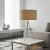 Lampa stołowa na trójnogu beżowa 60cm 66986 z serii Tri - Endon Lighting