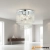 Plafon szklany kryształowy 4-punktowy 68698 z serii Camille - Endon Lighting