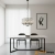 Lampa wisząca brązowa kryształowa 8-punktowa 62cm 69391 z serii Belle - Endon Lighting
