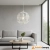 Lampa wisząca chromowana metalowa geometryczna 32cm 72817 z serii ARMOUR - Endon Lighting