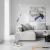 Lampa podłogowa LED chromowana spiralna 121cm 76395 z serii ARIA - Endon Lighting