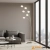 Lampa podłogowa metalowa srebrna 5-punktowa 76568 z serii JASPA - Endon Lighting