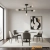 Lampa sufitowa czarna metalowa 5-punktowa 79502 z serii Studio - Endon Lighting