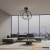 Plafon LED czarny metalowy okrągły 80682 z serii Avali - Endon Lighting