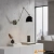 Kinkiet metalowy czarno-srebrny regulowany 93431 z serii Lehal - Endon Lighting