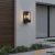Kinkiet zewnętrzny czarny metalowy z czujnikiem ruchu 94995 z serii OXFORD - Endon Lighting