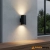 Kinkiet zewnętrzny czarny metalowy 2-punktowy 96911 z serii MILTON - Endon Lighting