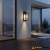 Kinkiet zewnętrzny czarny metalowy ze szkłem 96917 z serii HAMDEN - Endon Lighting
