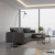 Lampa podłogowa metalowa niklowana z szklanym kloszem 97591 z serii Hansen - Endon Lighting