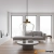 Lampa wisząca szklana z mosiądzem 97691 z serii Camberley - Endon Lighting