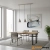Lampa wisząca metalowa niklowana 3-punktowa 97839 z serii Hal - Endon Lighting