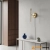Kinkiet metalowy mosiężny 1-punktowy 35cm 97872 z serii RENNES - Endon Lighting
