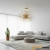 Lampa sufitowa mosiężna 6-punktowa 54cm 98126 z serii Orta - Endon Lighting