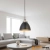 Lampa wisząca metalowa czarna 23cm 98750 z serii Franklin - Endon Lighting