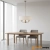 Lampa wisząca biała z mosiądzem 3-punktowa 98934 z serii Highclere - Endon Lighting