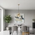 Lampa wisząca metalowa złota ażurowa 31cm 99498 z serii Kimberley - Endon Lighting