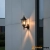 Kinkiet zewnętrzny czarny klasyczny EL-40045 z serii Bayswater - Endon Lighting