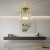 Lampa sufitowa kryształowa złota 2-punktowa FARGO-BP z serii FARGO - Endon Lighting