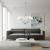 Żyrandol chromowany 5-punktowy z białymi abażurami FIENNES-5NI z serii FIENNES - Endon Lighting