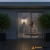 Kinkiet zewnętrzny srebrny metalowy 31cm YG-862-SS z serii Klien - Endon Lighting
