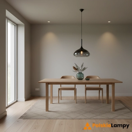 Lampa skandynawska wisząca COOPER Czarna 106394 - Markslojd