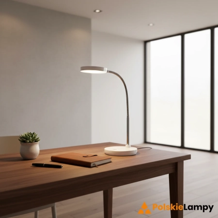 Lampa stołowa FLEX Biały/Chrom 106466 - Markslojd