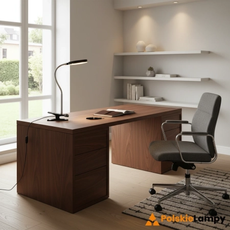 Lampa stołowa FLEX Klips, Czarna 106471 - Markslojd