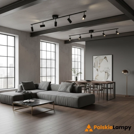 Oprawa sufitowa BARCELONA Czarna 107351 - Markslojd