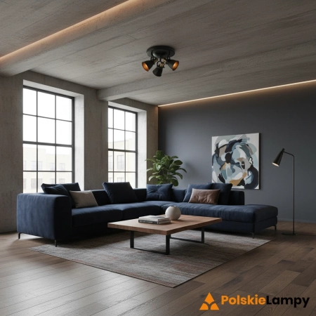 Oprawa sufitowa loft ALTON 3L 107854 - Markslojd