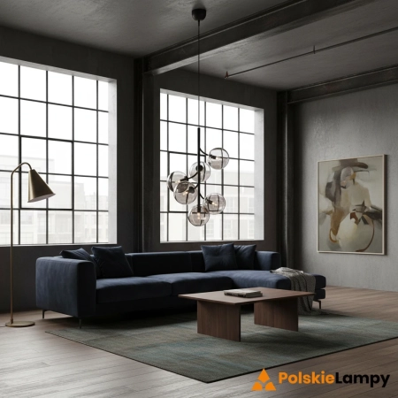 Lampa wisząca CALLISTO 6L Czarny/Przydymiony 108108 - Markslojd