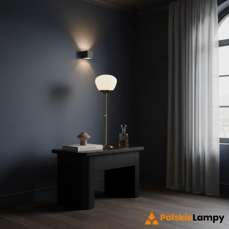 Lampa stołowa RISE Mosiądz 108546  – Markslojd
