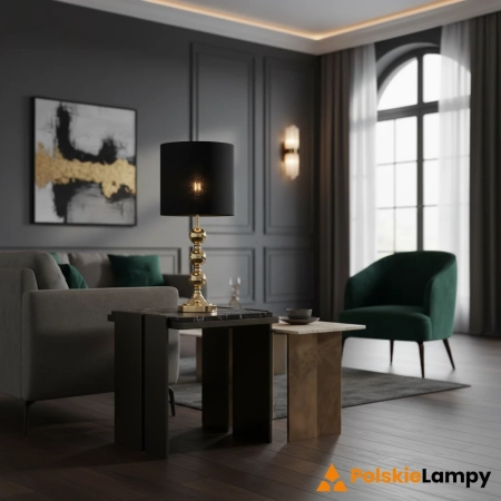 Lampa stołowa OCTO Złota  108574 – Markslojd