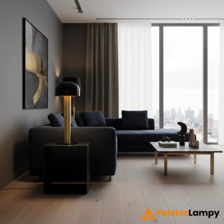 Lampa stołowa COSTA Złota 108576  – Markslojd
